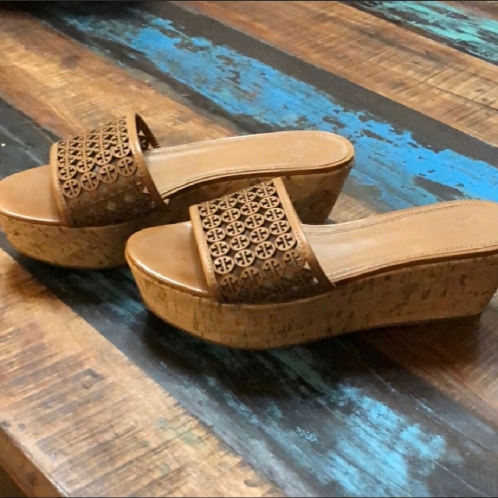 Tory Burch (??) Slide Wedges